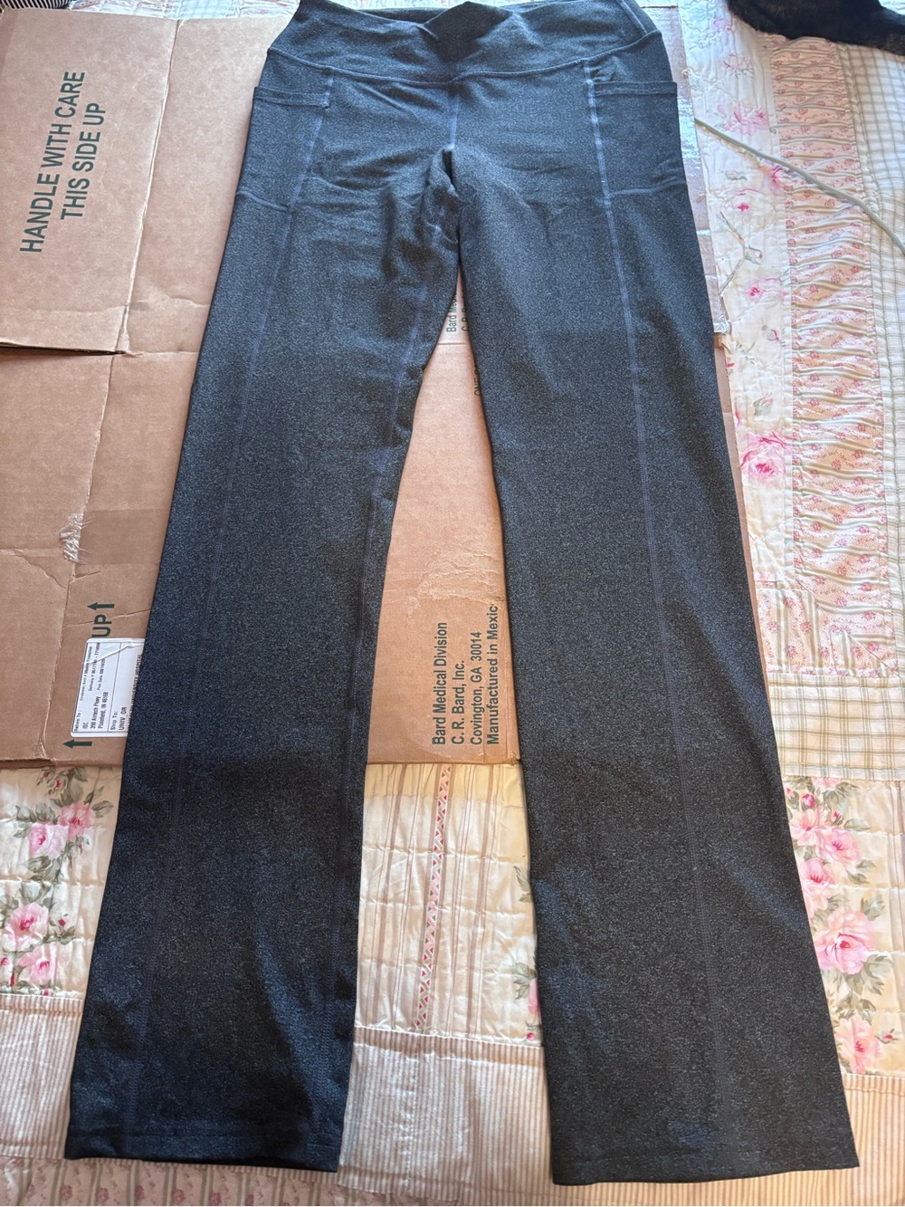 Skechers Men's Black Dress Pants with Subtle Sheen